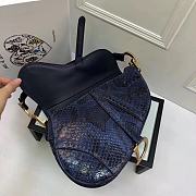 Dior Saddle Top Python Skin (8) M9001  - 4