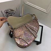 Dior Saddle Top Python Skin (9) M9001  - 6