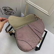 Dior Saddle Top Python Skin (10) M9001  - 4