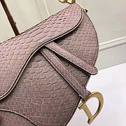 Dior Saddle Top Python Skin (10) M9001  - 6