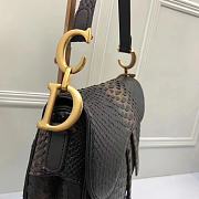 Dior Saddle Top Python Skin (11) M9001  - 4