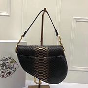 Dior Saddle Top Python Skin (11) M9001  - 5