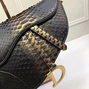 Dior Saddle Top Python Skin (11) M9001  - 6