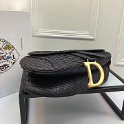 Dior Saddle Top Python Skin (15) M9001  - 3