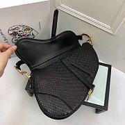 Dior Saddle Top Python Skin (15) M9001  - 4