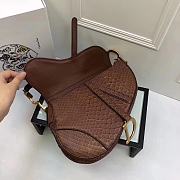 Dior Saddle Top Python Skin (16) M9001 - 5