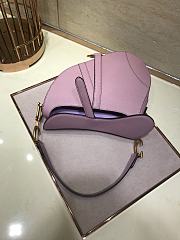 Dior Saddle Palm Pattern Pink 25cm - 6