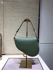 Dior Saddle Palm Pattern Matcha Green 25cm - 5