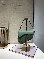 Dior Saddle Palm Pattern Matcha Green 25cm - 1