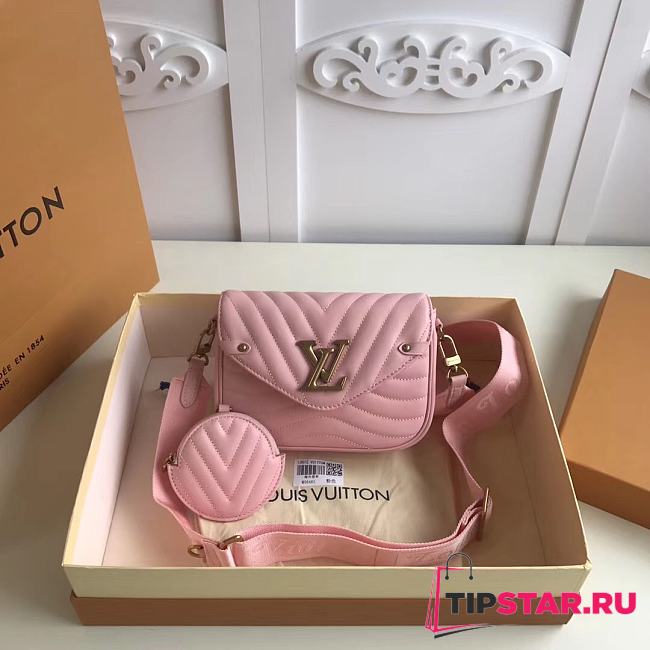 Louis Vuitton Multi Pochette New Wave M56461 Pink - 1