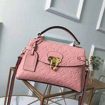 Louis Vuitton Georges BB Monogram Empreinte Leather M53941 Pink