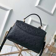 Louis Vuitton Georges BB Monogram Empreinte Leather M53941 Black - 6