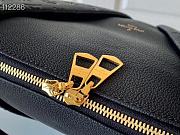 Louis Vuitton V Tote MM Embossed Monogram Leather M44421 Black - 6