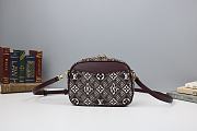 Louis Vuitton Deauville Mini Monogram in Burgundy M45528 - 3