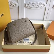 Louis Vuitton Montaigne BB Monogram Empreinte Leather M41053  - 5