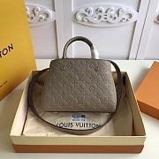 Louis Vuitton Montaigne BB Monogram Empreinte Leather M41053  - 3