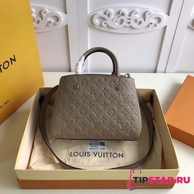 Louis Vuitton Montaigne BB Monogram Empreinte Leather M41053  - 1