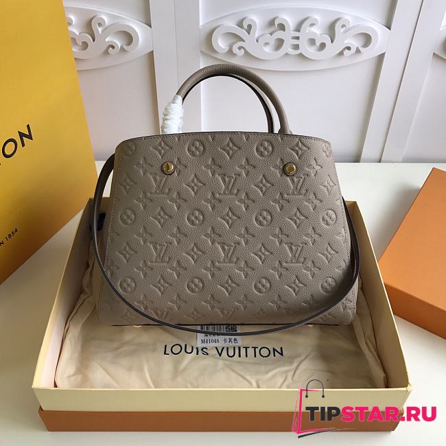 Louis Vuitton Montaigne MM Monogram Empreinte Leather M41048 - 1