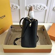 Louis Vuitton Capucines MM Taurillon Leather in Black M56409  - 4