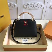 LV Capucines BB Taurillon Leather in Black M56409 27cm - 1