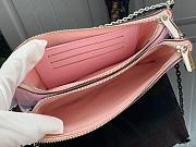 Louis Vuitton Escale Pochette Double Zip M69124 Pink - 3