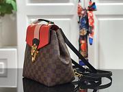 Louis Vuitton Clapton Backpack Damier Ebene Canvas M42262 Orange - 2