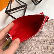 Louis Vuitton Escale Mini Pochette Accessoires Pastel M69269 Red  - 3
