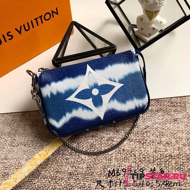 Louis Vuitton Escale Mini Pochette Accessoires Pastel M69269 Blue - 1