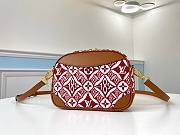 Louis Vuitton Denim Camera Bag M45528 Brown - 5