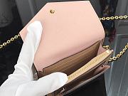 Louis Vuitton Soft Calfskin My Lockme Chain Bag BB Apricot M69183 - 5