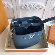 Louis Vuitton Lockme Bucket Bag M51413 Blue  - 4