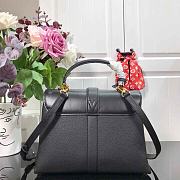 Louis Vuitton Original Rose Des Vents Tote Bag M53821 Black  - 4