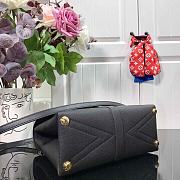 Louis Vuitton Original Rose Des Vents Tote Bag M53821 Black  - 3