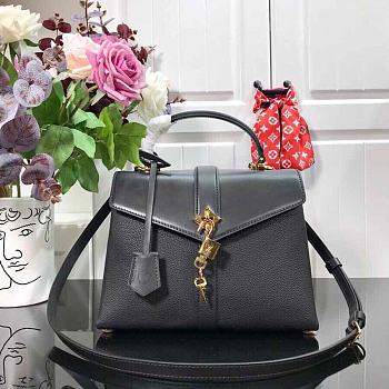 Louis Vuitton Original Rose Des Vents Tote Bag M53821 Black 