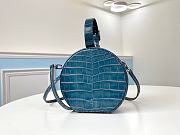 Louis Vuitton Petite Boite Chapeau Monogram M43514 Blue  - 6