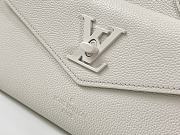 Louis Vuitton White Lockme Tote PM Bag M55817  - 2