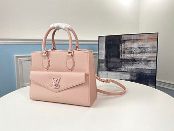 Louis Vuitton Pink Lockme Tote PM Bag M55818 