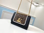 Louis Vuitton Twist MM Bag Monogram Calfskin M44837  - 1