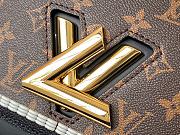 Louis Vuitton Twist MM Bag Monogram Calfskin M44837  - 6