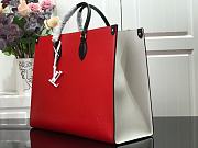 Louis Vuitton Onthego MM Bag Epi M56080 Red  - 3