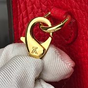 Louis Vuitton Croisette Chain Wallet Monogram Canvas N60288 Red  - 3