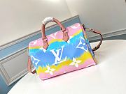 Louis Vuitton Escale Speedy Bandouliere 30 Bag Hand Shouder Pastel M45123  - 5