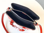 Louis Vuitton Twist Tote Bag Epi Leather M55613 Red  - 4