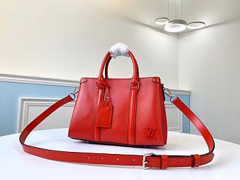 Louis Vuitton Twist Tote Bag Epi Leather M55613 Red 