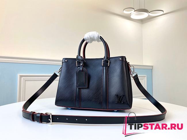 Louis Vuitton Twist Tote Bag Epi Leather M55613 Black  - 1