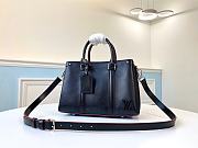Louis Vuitton Twist Tote Bag Epi Leather M55613 Black  - 1
