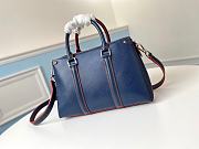 Louis Vuitton Twist Tote Bag Epi Leather M55613 Deep Blue  - 2