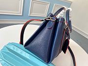 Louis Vuitton Twist Tote Bag Epi Leather M55613 Deep Blue  - 5