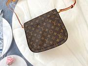 Louis Vuitton Vintage Monogram Canvas Large Saddle Shoulder M41982  - 4