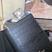 Louis Vuitton Pocket Organizer Black Damier Graphite 3D Coated Canvas N60441 - 4